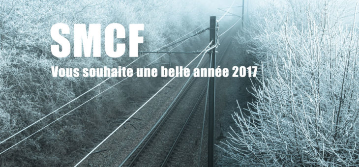 Seine modèle club ferroviaire vous souhaite une belle et heureuse année 2017 !