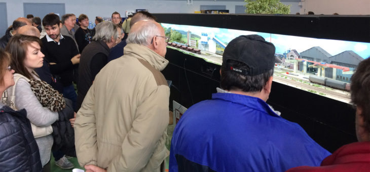 Belle affluence ce week-end au salon du modélisme de Dieppe