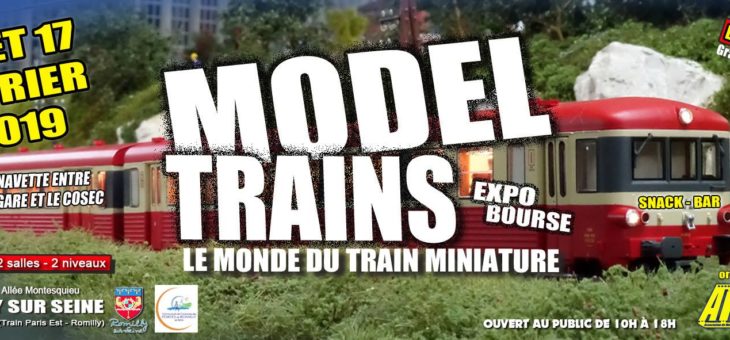 Participation du club au Model Trains 2019 / Romilly